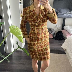 CHRISTIAN DIOR VINTAGE SUIT